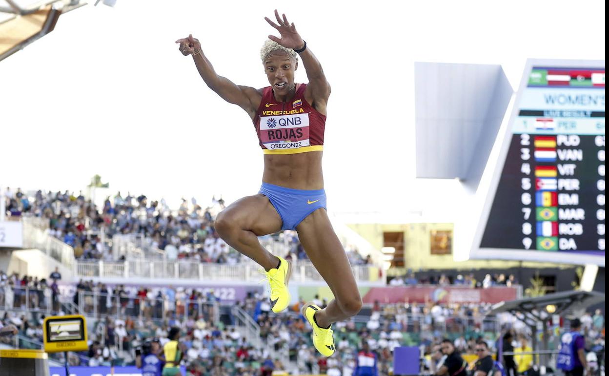 Yulimar Rojas Campeona Del Mundo En Triple Salto Eugene El Correo